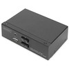 Assmann Electronic Assmann elektroninis DIGITUS KVM jungiklis 2x1 HDMI 2 prievadų vieno Ekrano 4K/30Hz FreeSync