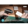 Assmann elektroninis DIGITUS 2D brūkšninių kodų skaitytuvas, dvikryptis 200 nuskaitymų/sek. 2 m USB-RJ45 kabelis su laikikliu
