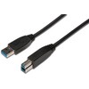 Assmann Electronic ASSMANN USB 3.0 jungties laidas, A/M - B/M, 1,8 m, AK-112301