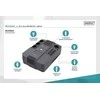 Assmann Electronic DIGITUS DN-170111 DIGITUS UPS Line-Interactive 800VA/480W AVR 4xSCHUKO 3xIEC C13 1xUSB A/B RJ45