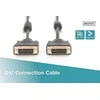 Assmann Electronic DIGITUS VGA laidinis kabelis DVI 5m Dual Link 2Ferrit Cores K8 bulk 24+1 AWG28 max. 2560x1600