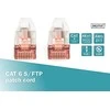 Assmann Electronic DIGITUS patchable SFTP/PIMF CAT6 0,5m 4x2AWG 27/7 2xRJ45 pilkas