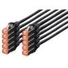 Digitus Patrikas CAT6, S- FTP, 0,5 m, 10 vienetų (DK- 1644 -005- BL- 10)