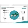 Digitus Pečkordas CAT6, S- FTP, 1m, 10 vienetų (DK- 1644 -010- G- 10)