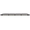 DIGITUS Patchpanel 0,5HE 24-Port Cat6a geschirmt juodas