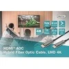 Assmann Electronic Assmann elektroninis ASSMANN jungiamasis kabelis HDMI Ultra HighSpeed Ethernet 8K 60Hz UHD tipas HDMI A/HDMI A M/M 5m