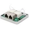 Digitus DIGITUS Professional Cat 6A paviršutiniška dėžutė, 2 kartus