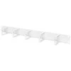 Assmann Electronic DIGITUS kabelių valdymo skydelis 19 colių 1U 5x žiedai 40x60mm pilkas RAL7035