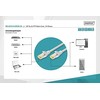 Digitus DIGITUS CAT 6A S / FTP Patchkabel, 10 Stück, 0,25m, žaidimas