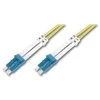 Assmann Electronic DIGITUS LWL patchable LC/LC 09/125um singelmode Duplex be halogenų su protokolu geltona 3m