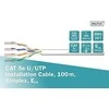 Assmann Electronic Kabelis U/UTP kat.5E Digitus AWG 24/1 pilkas 100m, 15 LGW