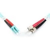 Digitus DIGITUS optinis laikiklis, 2 x ST - LC Duplex, OM3, 3,0 m, 2 x ST kištukas - 2 x LC kištukas, Multimode, DupelxCable (DK-2531-03 / 3)