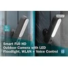 Digitus Skaitmenas | Išmanioji „Full HD“ lauko kamera su LED prožektoriumi, WLAN + valdymas balsu | DN-18602