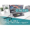 DIGITUS 3-in-1 kabelis USB-A + Lightning + Micro USB + USB-C