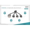 DIGITUS 3-in-1 kabelis USB-A + Lightning + Micro USB + USB-C