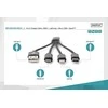DIGITUS 3-in-1 kabelis USB-A + Lightning + Micro USB + USB-C