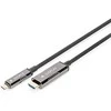 Assmann Electronic DIGITUS USB – C tipo į HDMI AOC FO Adapterio laidas HDMI Versija 2.0 Max 4Kx2K 60Hz 20m