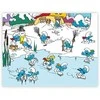 Dėlionė Dino kubo galvosūkis 12 vnt. Smurfai