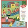 Djeco Daugkartiniai lipdukai mažiesiems - Gyvūnai ( DJ09071 )