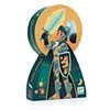 Djeco Siluetų dėlionė - Riteris (36 detalių) ( DJ07237 )