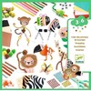 Djeco Kūrybinis rinkinys mažiesiems - Džiunglių gyvūnai ( DJ09016 )