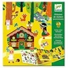 Djeco Daugkartiniai lipdukai - Lipdukų istorija - Miškas ( DJ08956 )
