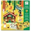 Djeco Daugkartiniai lipdukai - Lipdukų istorija - Miškas ( DJ08956 )