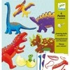Djeco Kūrybinis rinkinys lėlės-marionetės - Dinozaurai (6 vnt.) ( DJ09680 )