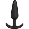 Doc Johnson Anal Trainer Set 3-Piece Graduated Silicone Plugs Juodas