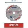 Dremel Bosch 77 mm daugiafunkcis karbidinis pjovimo diskas