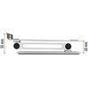 Durable Patvarus nešiojamo kompiuterio STAND RISE sidabrinis 505023
