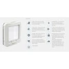 Trixie Cat Durys su Sureflap 4 krypčių identifikavimo sistema