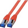 Efb Elektronik EFB Patchcord RJ45 S/FTP, Cat.6A, Cat7 TPE superflex, 0,15 m, grubus
