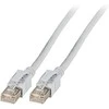 Efb Elektronik EFB RJ45 Patch kabelis S/FTP, Cat.6, VC LED, 1,00 m, pilkas
