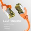 Efb Elektronik EFB EFB CAT6a Oranžinis 10m Patchkabel S/FTP PIMF