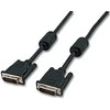 Efb Elektronik EFB DVI-D Dual Link,2x DVI-D 24+1,St.-St.,AWG 28.5m,sw