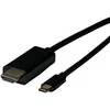 Efb Elektronik USB kabelis EFB USB-C - HDMI 2 m juoda (BUSBC-HDMI-4K30K.2)
