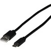 Efb Elektronik USB kabelis EFB EFB USB2.0 Anschlusskabel A-C, St.-St., 1m, 480Mbit 3A