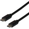 Efb Elektronik USB kabelis EFB USB-C - USB-C 2 m Juodas (BUSBC-USB20CK.2)