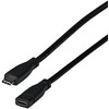 Efb Elektronik USB kabelis EFB USB-C - USB-C 1 m Juodas (EBUSBC-USBC10GE.1)