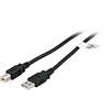 Efb Elektronik USB kabelis EFB USB-A - USB-B 5 m Juodas (K5256SW5)