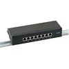 Efb Elektronik EFB EFB mažasis skydelis 8 xRJ45 CAT .6 A, 1HE 10 ", Wandbef., Grau