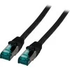 Efb Elektronik EFB RJ45 Patchkabel S/FTP, Cat.6A, LSZH, 0,5 m, juoda
