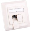 EFB EFB Elektronik ET-25133.1V1 elektros lizdas 2 x RJ-45 baltas