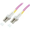 EFB Elektronik O0319.20, 20 m, OM4, LC, LC, Hane/Hane, violetinis
