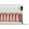 Efb Elektronik EFB Patchpanel STP 24xRJ45 Cat.6A, 19" 1HE, grau