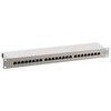Efb Elektronik EFB Patchpanel STP 24xRJ45 Cat.6A, 19" 1HE, grau