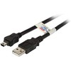 Efb Elektronik Kabelis USB EFB USB-A - miniUSB 0.5 m Juodas (K5251SW.0,5)