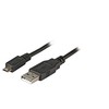 Efb Elektronik Kabelis USB EFB USB-A - microUSB 0.5 m Juodas (K5232SW.0,5)