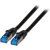 Efb Accs EFB RJ45 Patch kabelis S/FTP, Cat.6A, Cat7 TPE superflex, 7,5 m, sw
